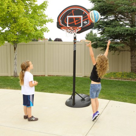 Panier de Basket Enfant Exterieur Interieur, avec 2 Basket-Ball Et