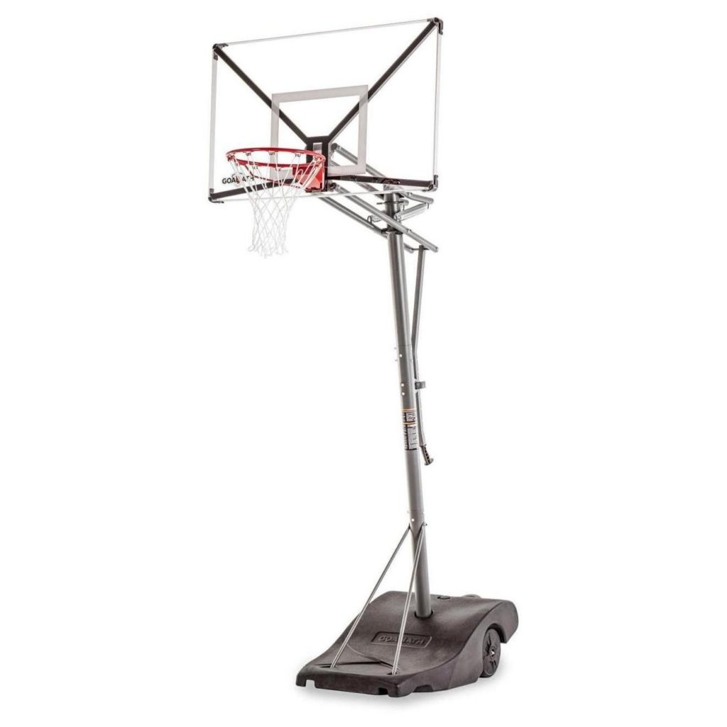 Panier de basket pliable sur roue réglable de 2,40m à 3,05m - B500 Easy Box  - Decathlon